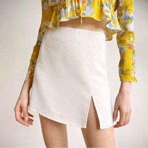 Aritzia Sunday Best Tatiana Skirt White